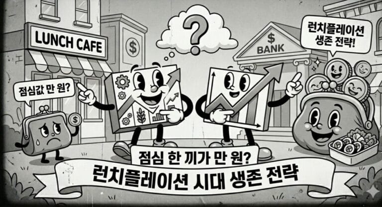 점심 한 끼가 만 원? 런치플레이션 시대, 직장인·주부가 살아남는 실속 점심 전략 5가지