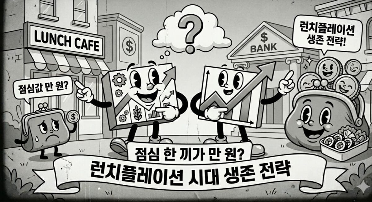 점심 한 끼가 만 원?
런치플레이션 시대 생존 전략