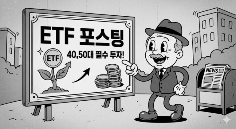 ETF 하나로 노후 준비 끝내기 — 40·50대가 2026년 지금 담아야 할 포트폴리오 완벽 가이드