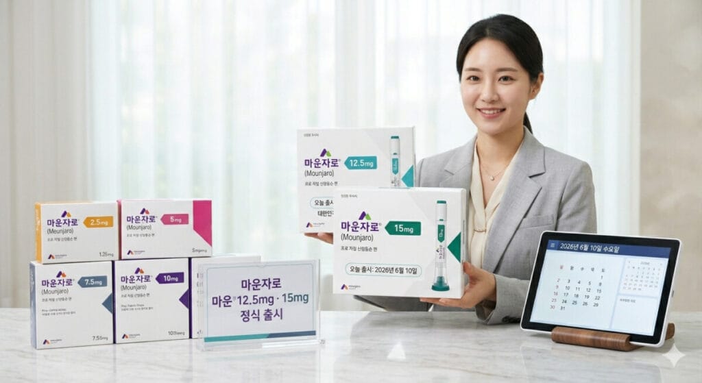 체중 감량 효과 비교 — 마운자로가 평균 6.5%p 더 빠진다