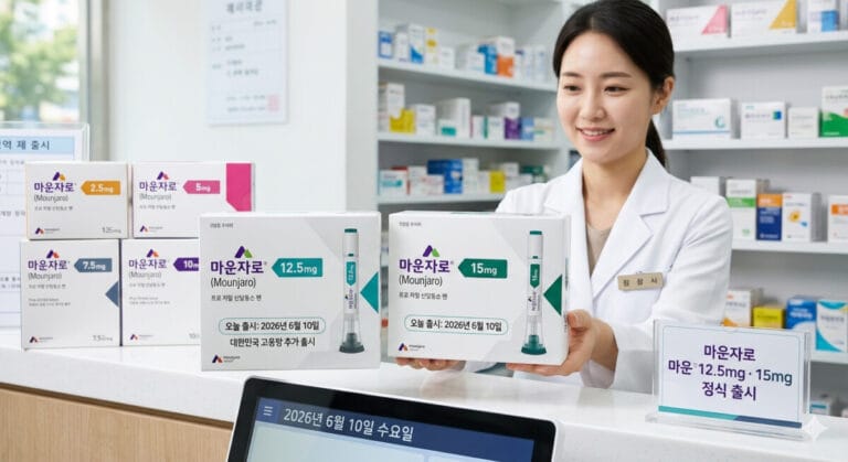 마운자로 고용량 12.5mg·15mg 오늘 출시 — 위고비 vs 마운자로, 2026년 지금 어떤 게 나을까?