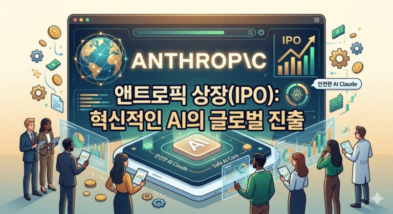 앤트로픽 상장계획 완벽 분석 IPO 신청부터 매출 폭발적 성장, B2B 전략까지 — 2026년 지금, 앤트로픽이 AI 시장을 어떻게 재편하고 있는지 앤트로픽 상장계획 총정리합니다.