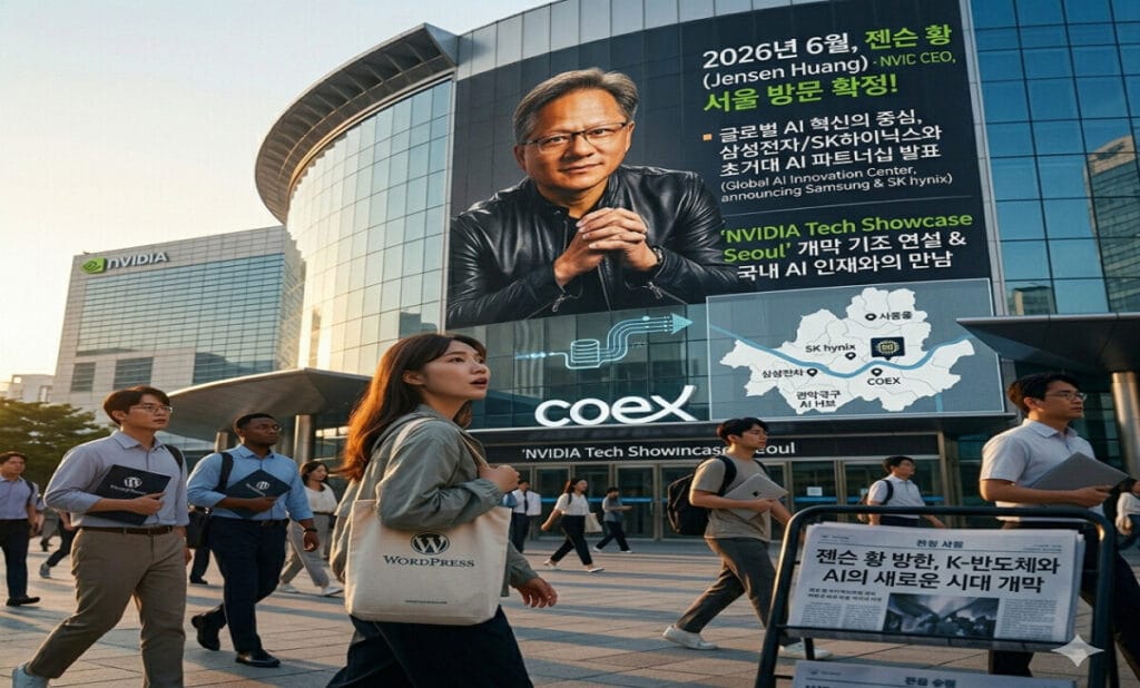 젠슨 황 방한 2026 완전 분석엔비디아 CEO가 7개월 만에 다시 한국을 찾은 3가지 핵심 키워드와 7가지 주목 이유