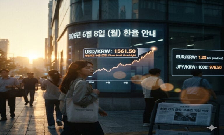환율 1,560원 돌파가 생활비·해외여행·직구에 미치는 5가지 핵심 영향